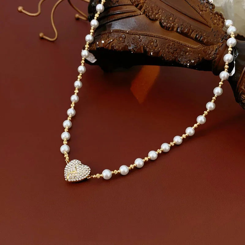 MagniHeart™ Pearl Necklace 💫 — Elegant, Romantic & Unique