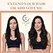 GOO GOO Invisi Edge Clip in Hair Extensions, Machine-Injected PU Invisible Weft, Virgin Human Hair, Beginner-friendly, 16 Inch 130g 7 Pcs Dark Brown, Ideal for Weddings Parties