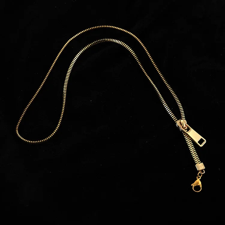 ZipGlam™ – Adjustable Necklace & Bracelet Duo