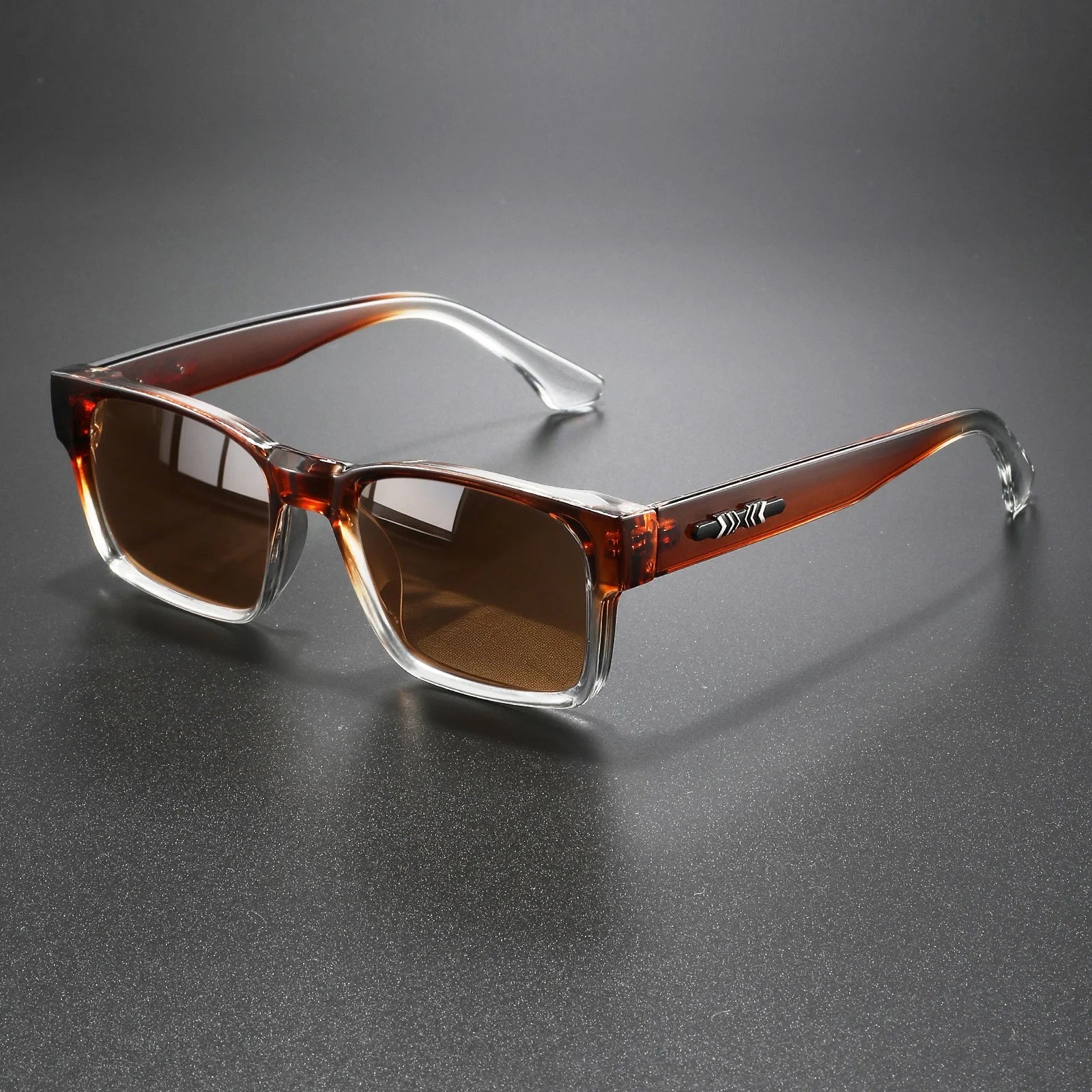 Classic Square Polarized Sunglasses – UV400 Unisex Travel Shades