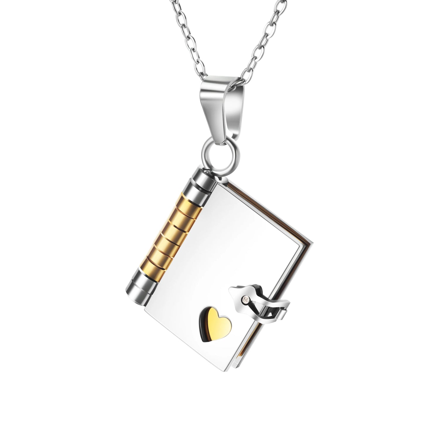 Words Close to Your Heart: The Personalized Book Necklace