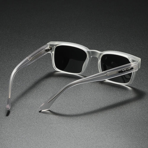Classic Square Polarized Sunglasses – UV400 Unisex Travel Shades