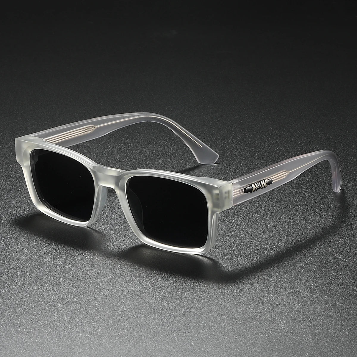 Classic Square Polarized Sunglasses – UV400 Unisex Travel Shades