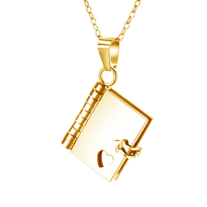 Words Close to Your Heart: The Personalized Book Necklace