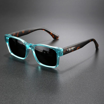 Classic Square Polarized Sunglasses – UV400 Unisex Travel Shades