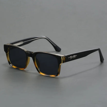 Classic Square Polarized Sunglasses – UV400 Unisex Travel Shades