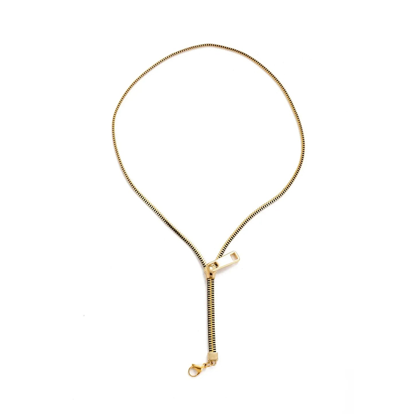 ZipGlam™ – Adjustable Necklace & Bracelet Duo
