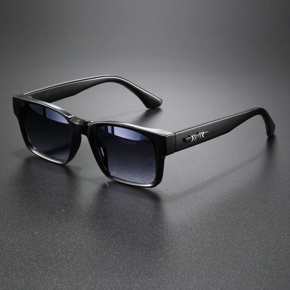 Classic Square Polarized Sunglasses – UV400 Unisex Travel Shades