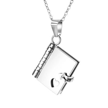 Words Close to Your Heart: The Personalized Book Necklace